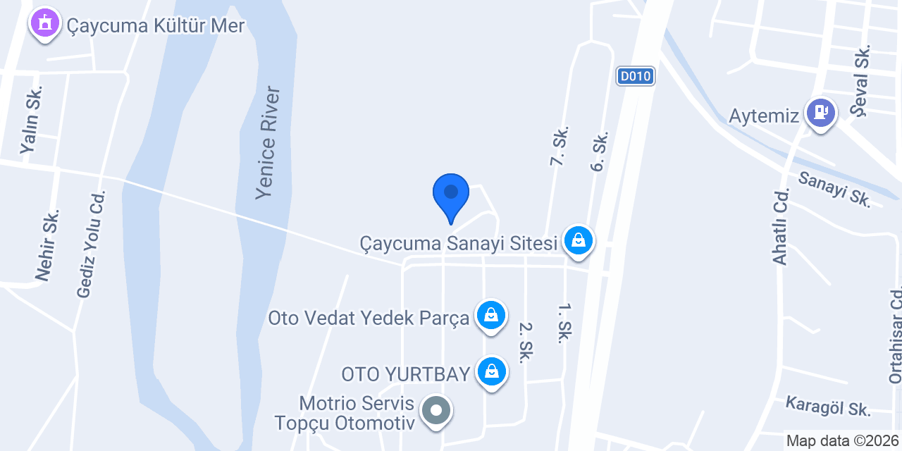 Mesleki Eğitim Merkezi konumu