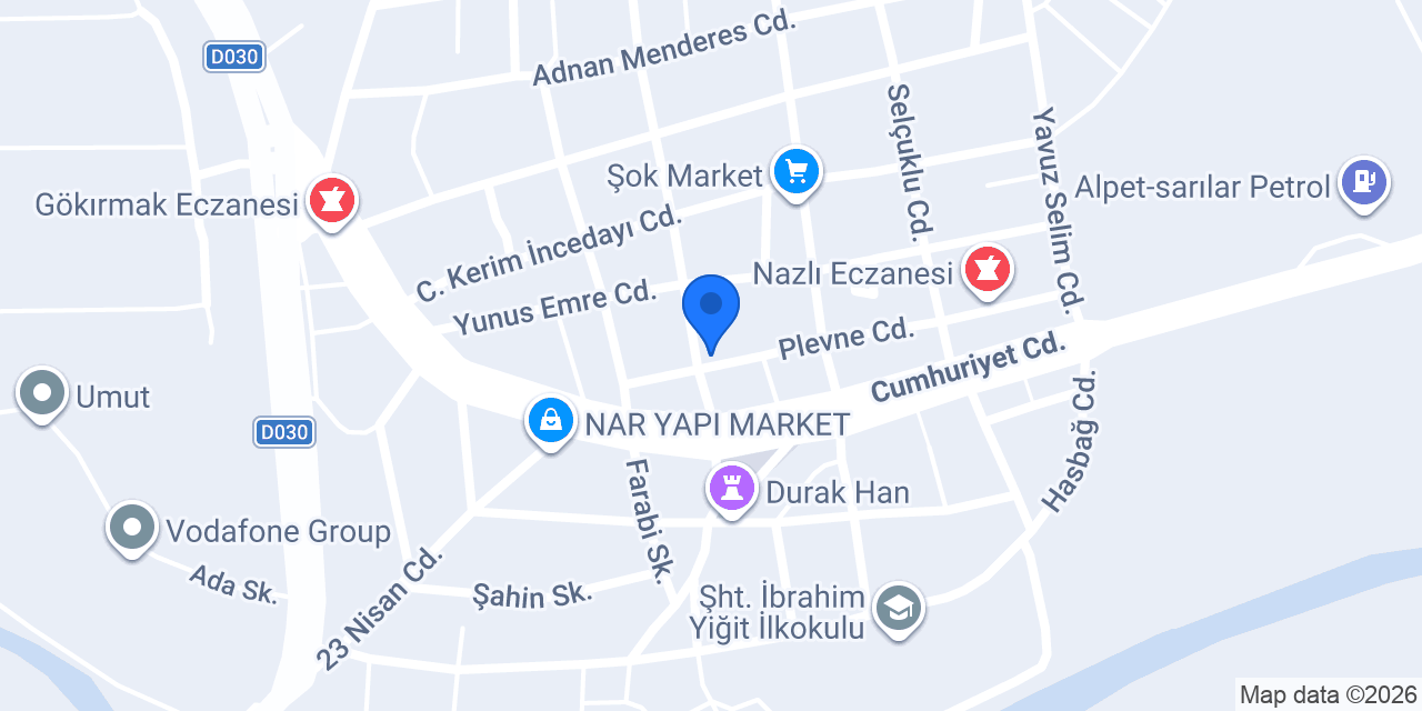 Altındağ Optik konumu