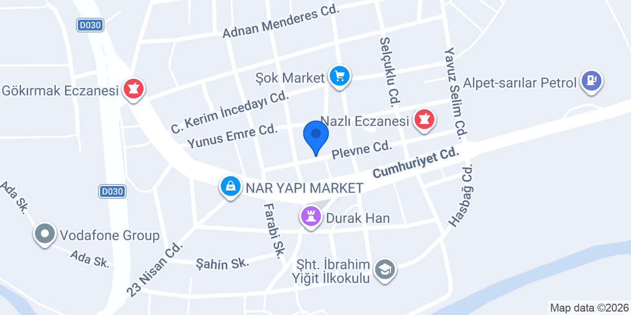 Yıldırım Eczanesi konumu