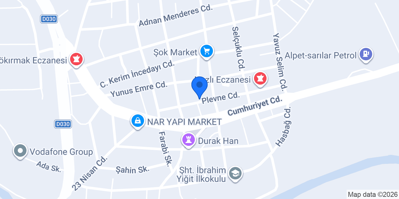 Altınkaynak Eczanesi konumu