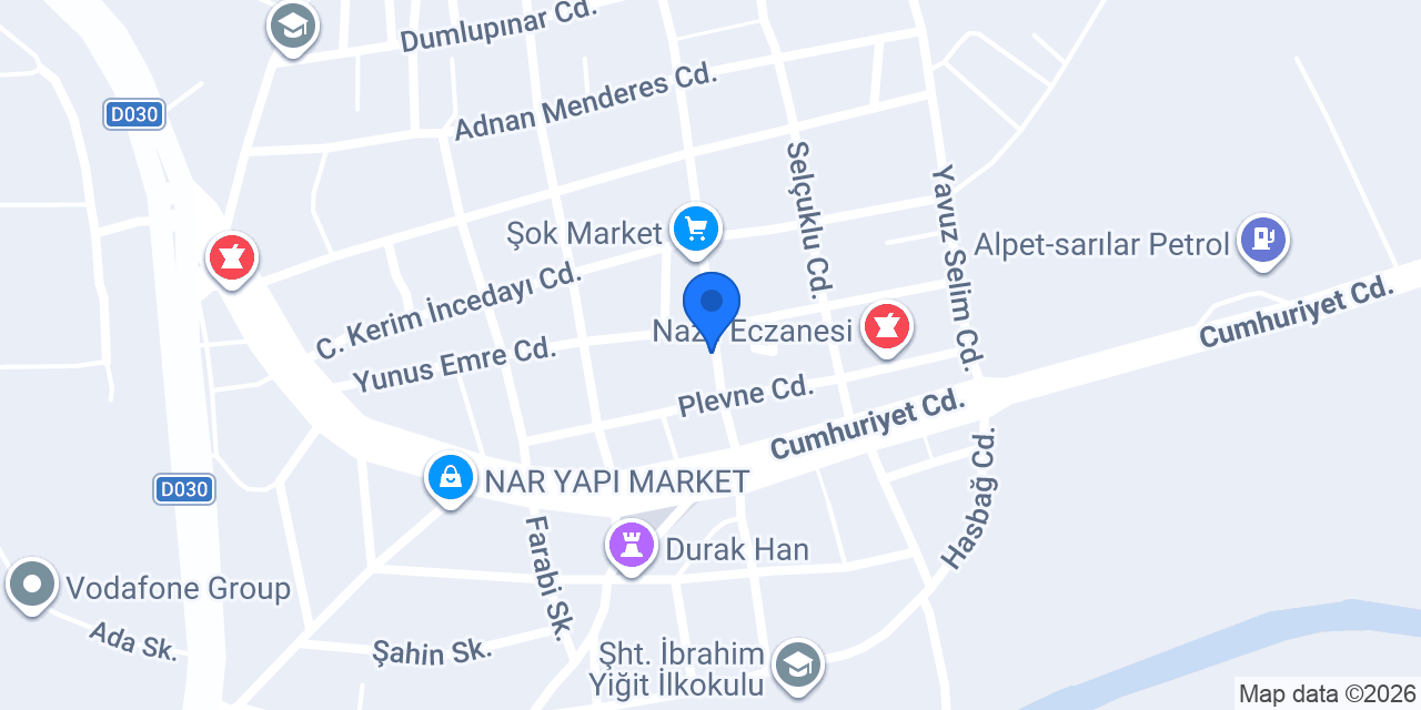 ÇÖVELİLER İNŞAAT LTD.ŞTİ konumu