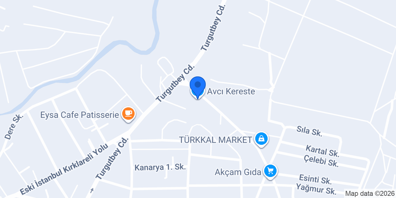 Avcı Kereste konumu