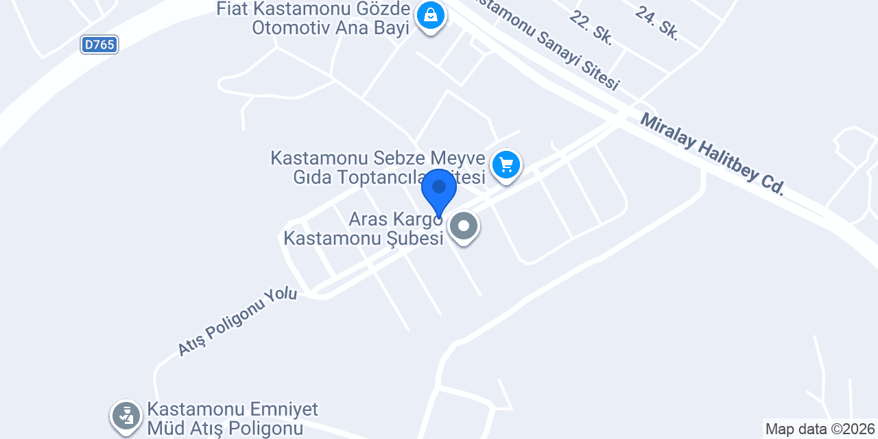 Üçel Gıda konumu