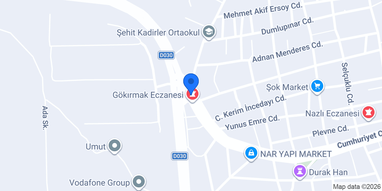 Sert Önder Turizm konumu