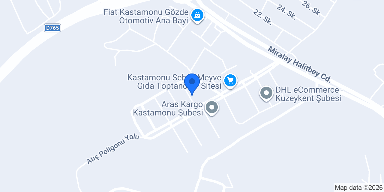 Aydınoğlu Market konumu