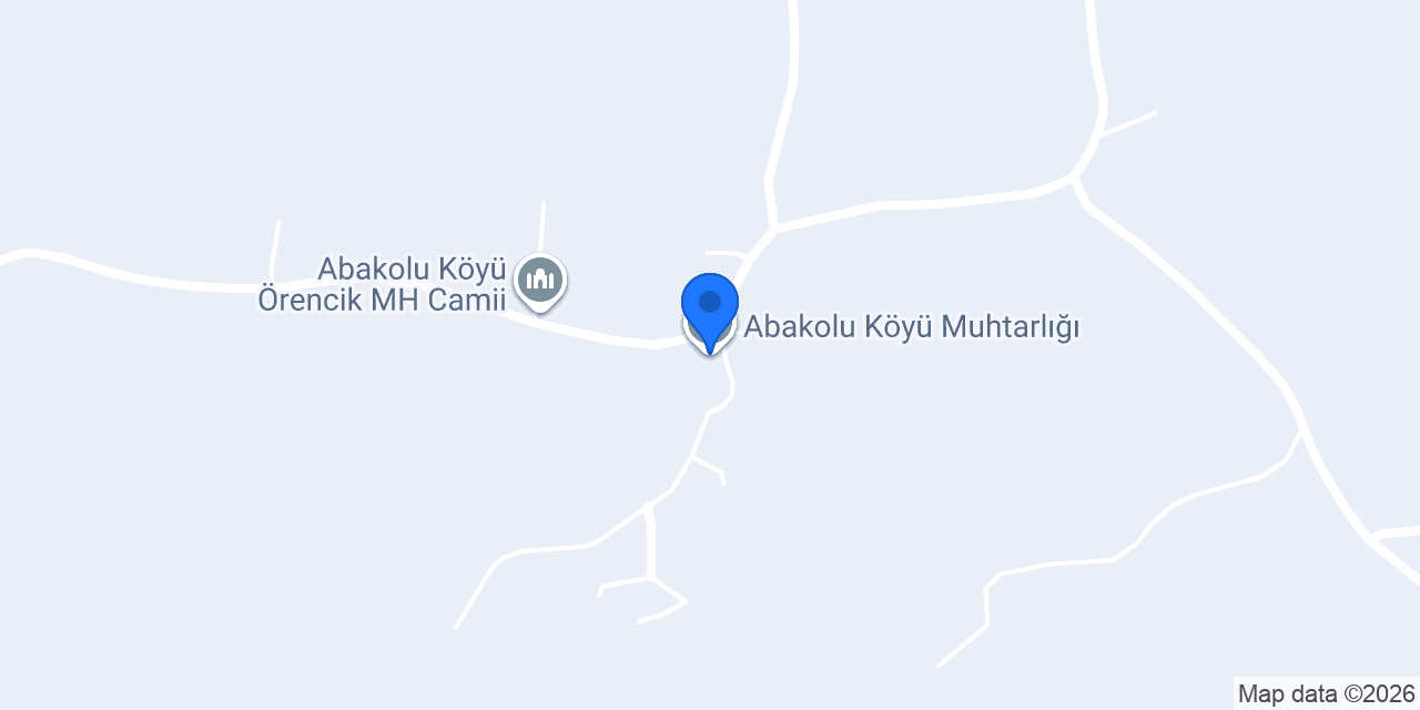 Abakolu Köyü Muhtarlığı konumu