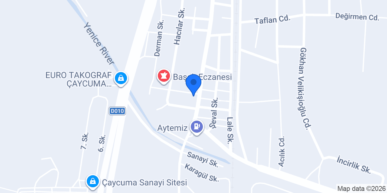 Bayram Usta Oto Lastik konumu
