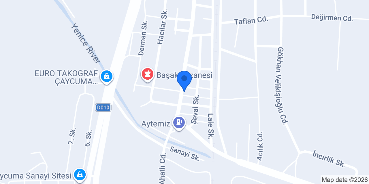 Özkılıç Tekel Bayi konumu
