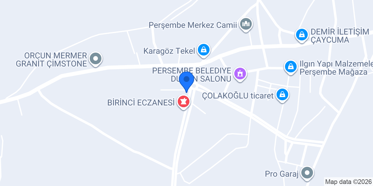 Perşembe Eczanesi konumu