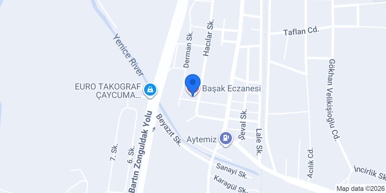 Başak Eczanesi konumu