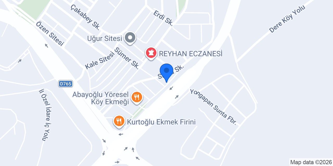 Kaya mobilya dekorasyon konumu