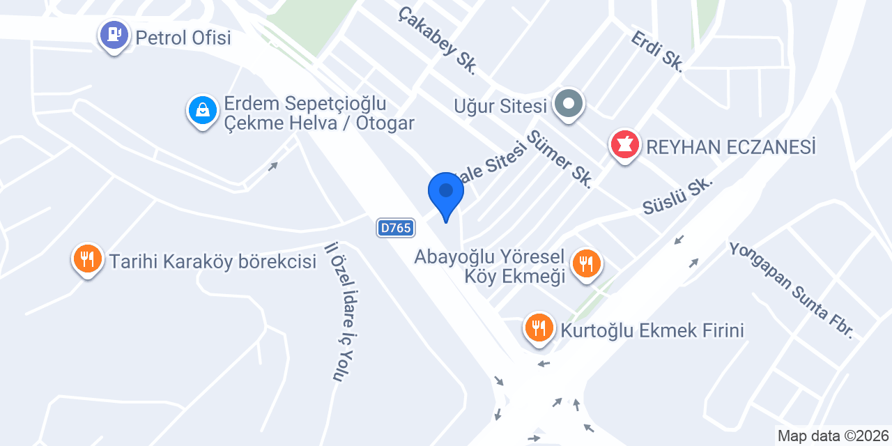 Güven Vinç konumu