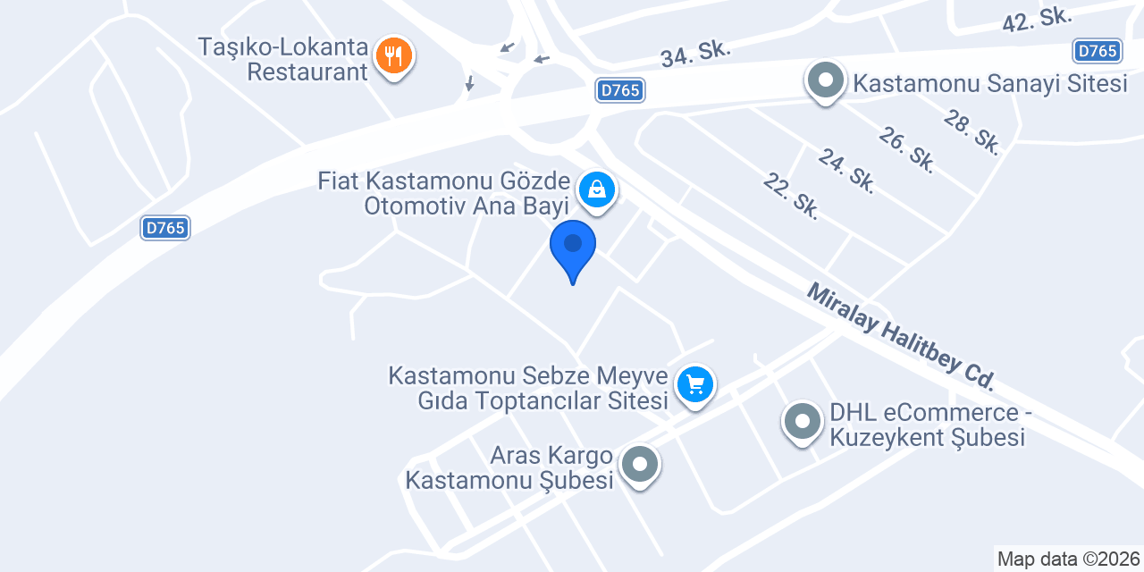 BOA Hukuk Bürosu konumu