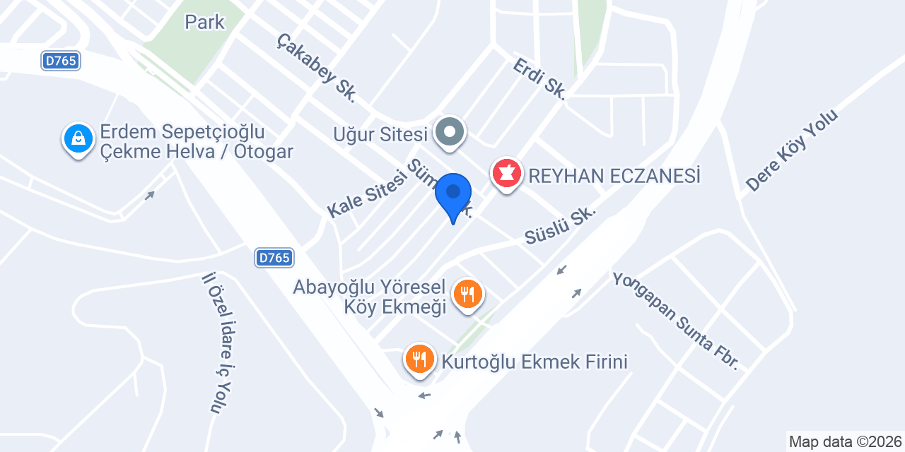 ERSA VİNÇ KASTAMONU konumu