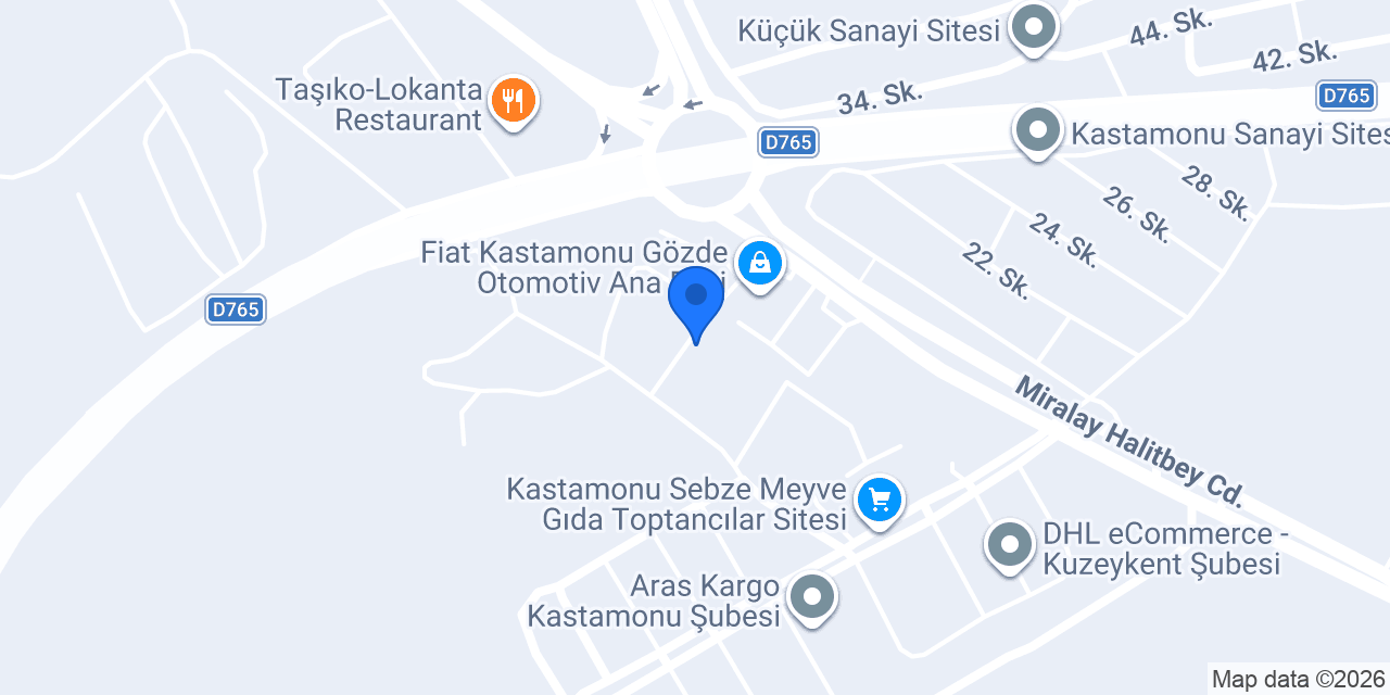 Kastamonu Barosu konumu