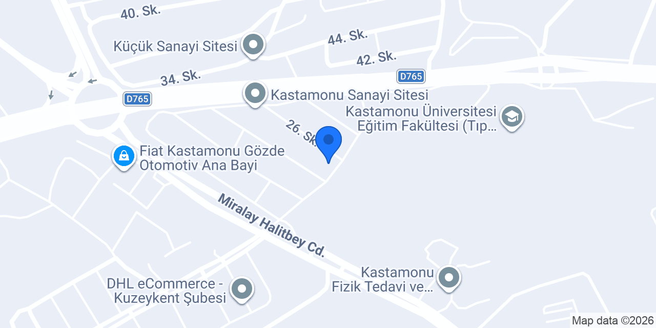 Avcı Oto konumu