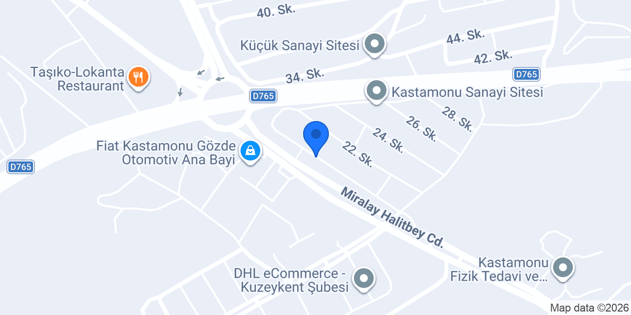 Özel Auto Sport konumu