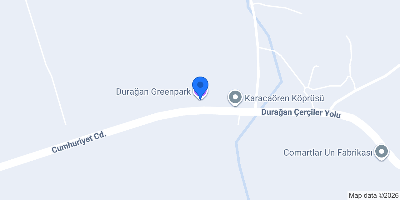 Durağan Greenpark konumu