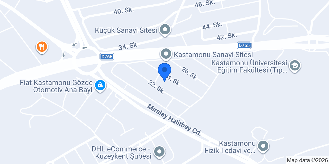 Parca Kolisi konumu