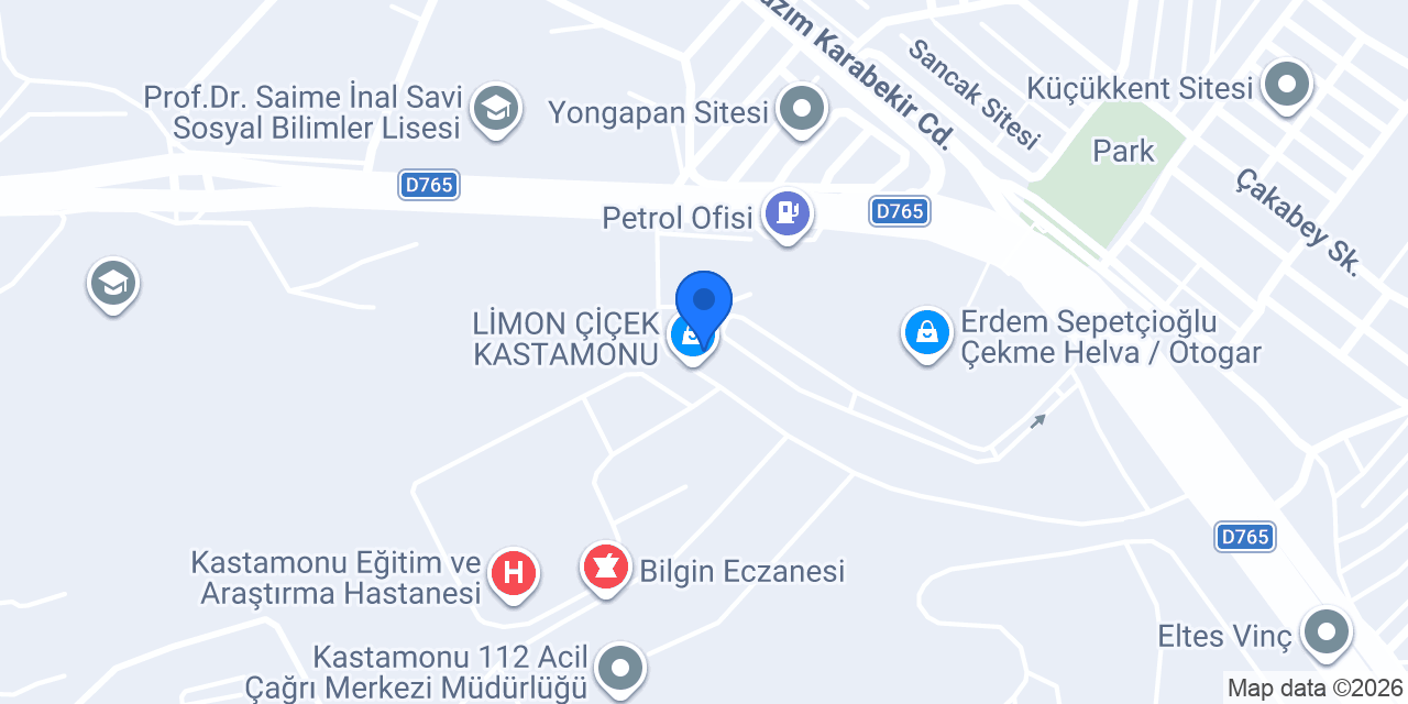 Yeni Bİnici konumu