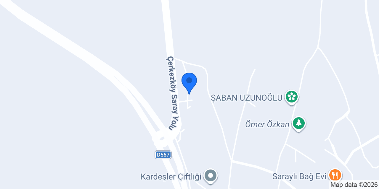 Canım Doğa Fidanlığı konumu