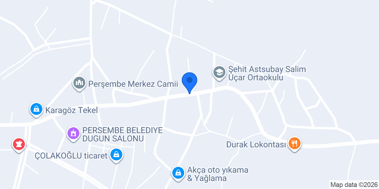 Fırat Kuaför Perşembe konumu