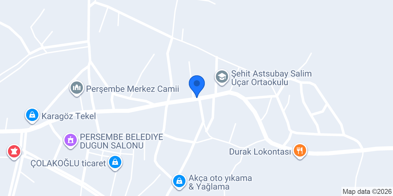 Orhan öz emlak Perşembe konumu