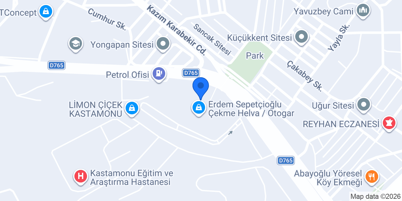 Cabacı Anka Turizm konumu