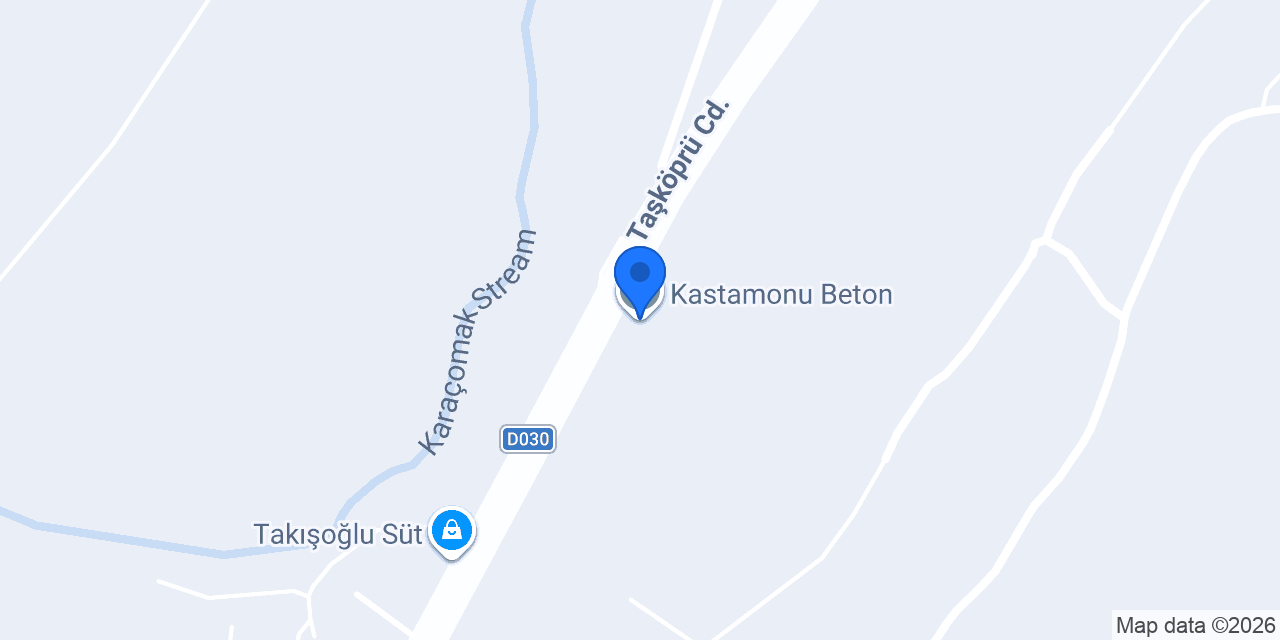 Kastamonu Beton konumu