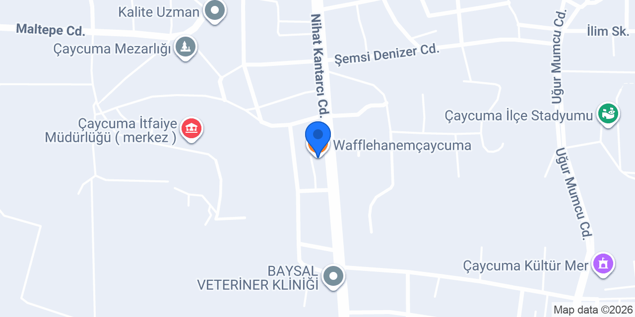 Wafflehanemçaycuma konumu