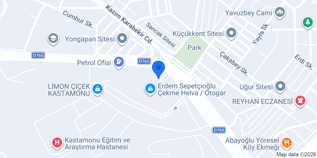 Juno Tur Kastamonu Gezi konumu