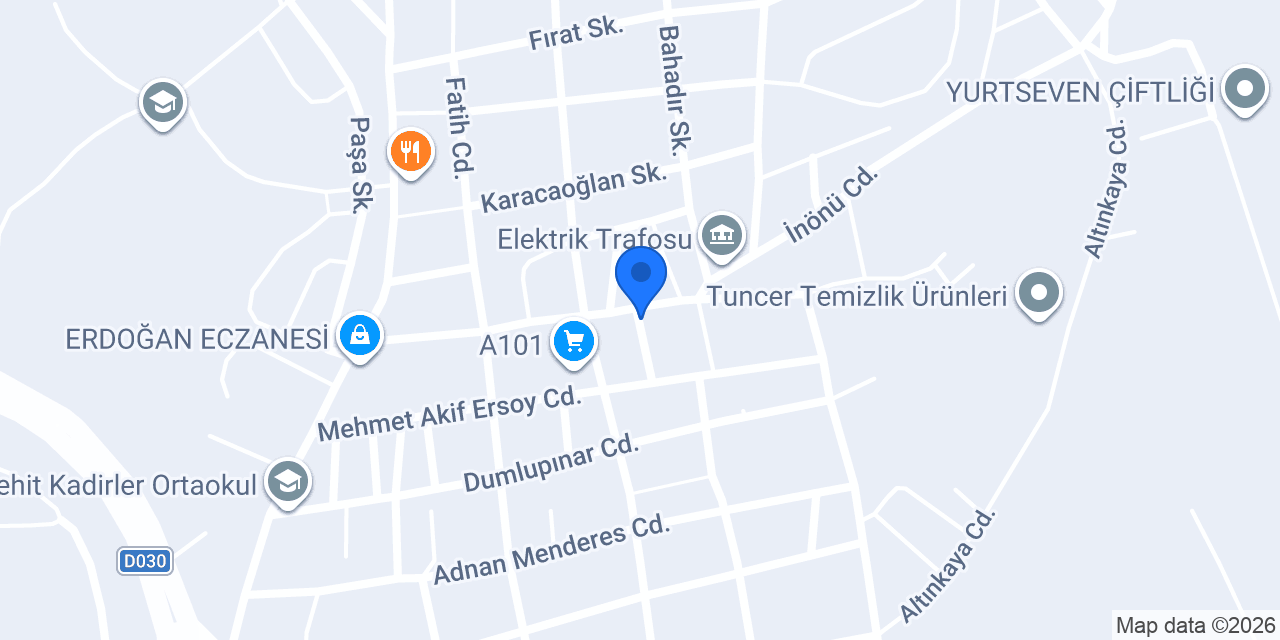 Ecza Dünyası konumu