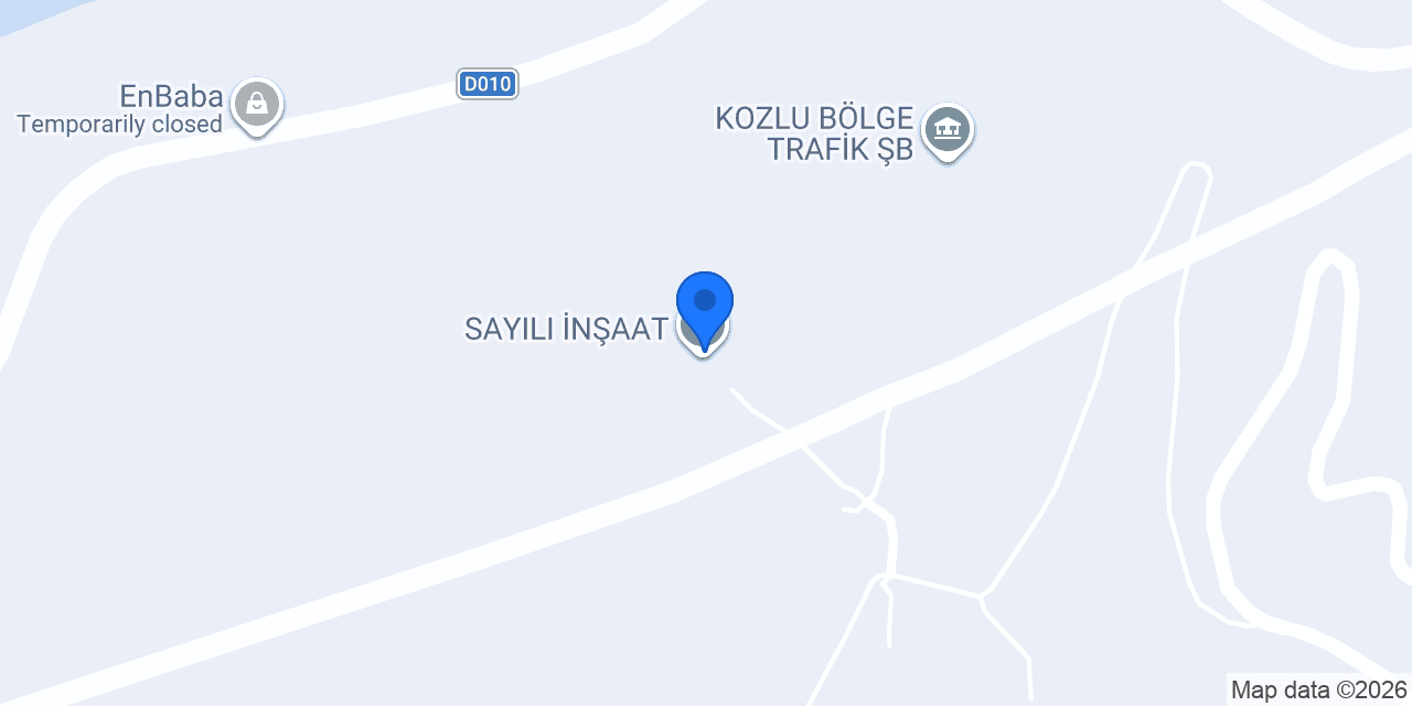 SAYILI İNŞAAT konumu