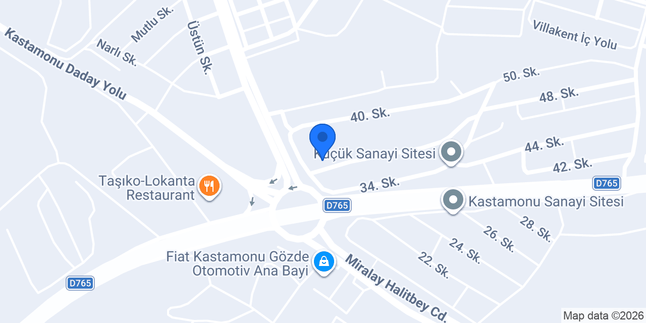 TUĞRA İŞ MAKİNALARI konumu
