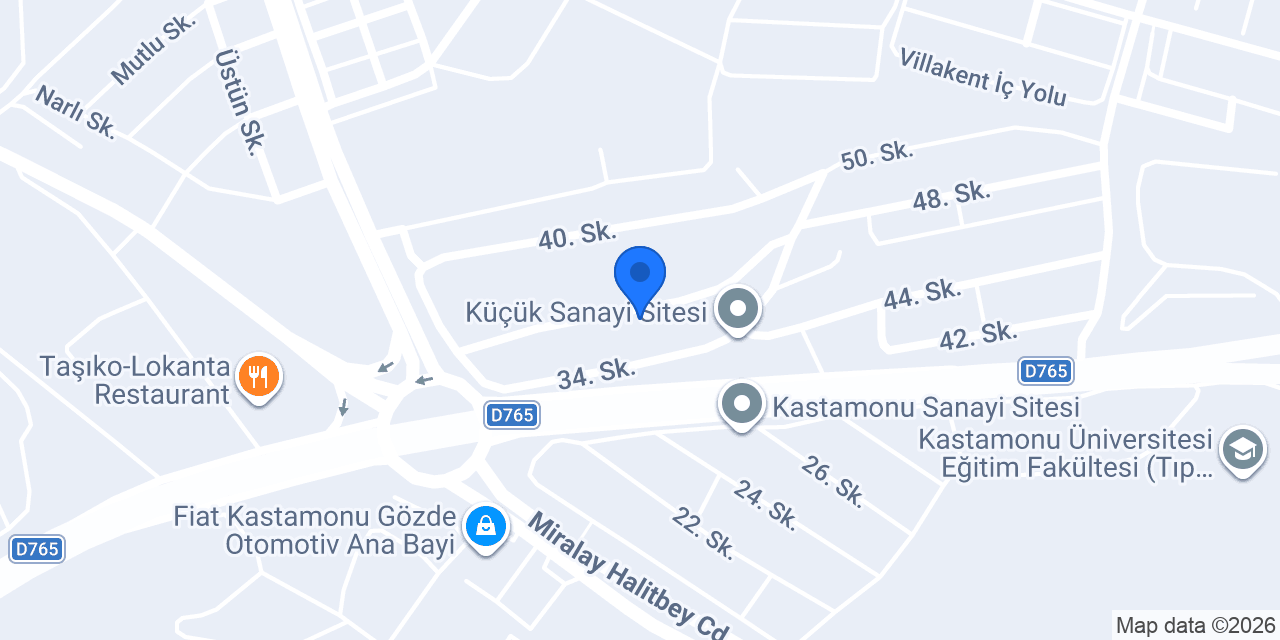 Yüksel Oto Servis konumu