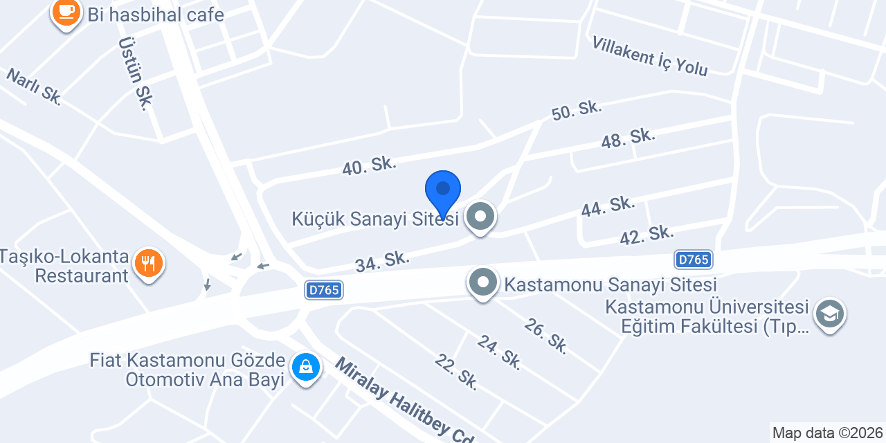 Kastamonu Ahşap Mobilya konumu