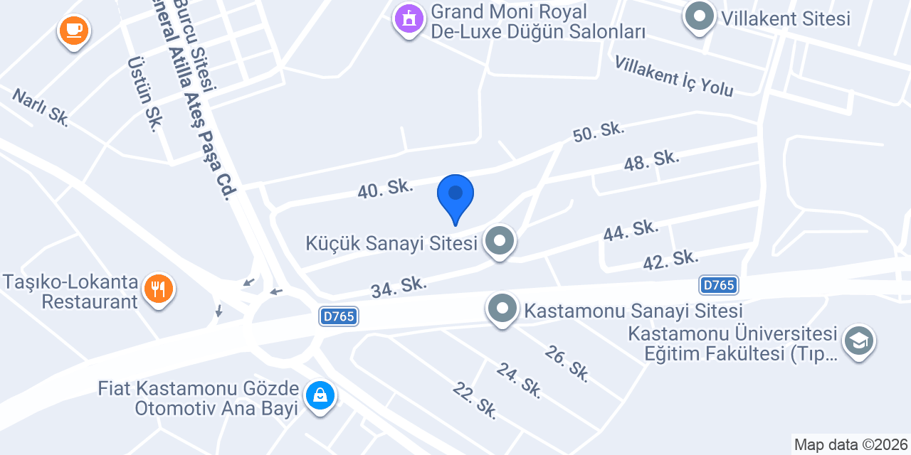 Adana Efe Pompa konumu