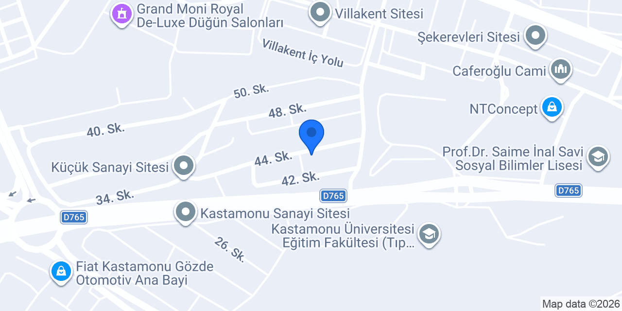 Ayka Teknik konumu