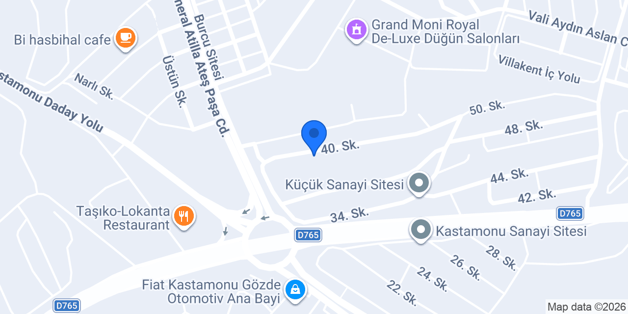 DOST MOTORLU ARAÇLAR konumu