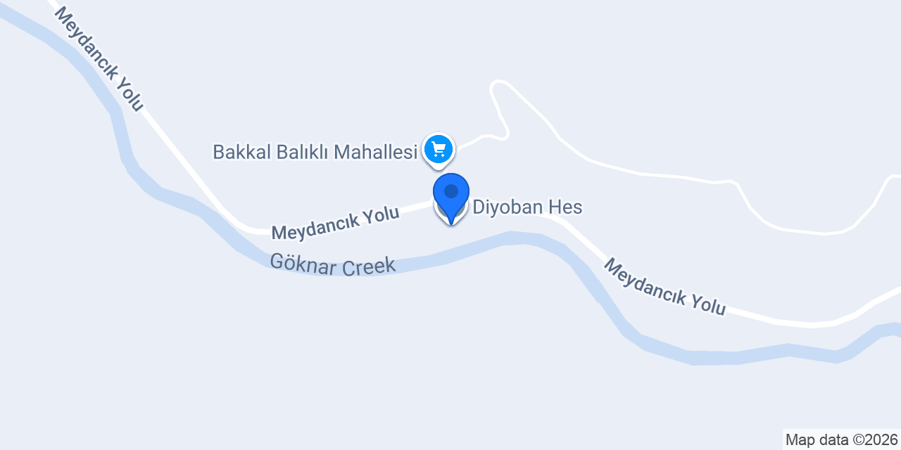 Diyoban Hes konumu