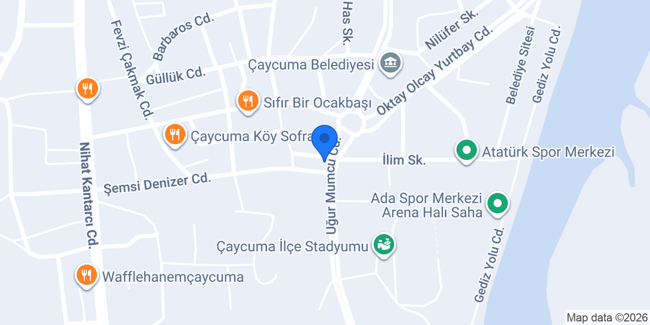 Sekiz Kafe konumu