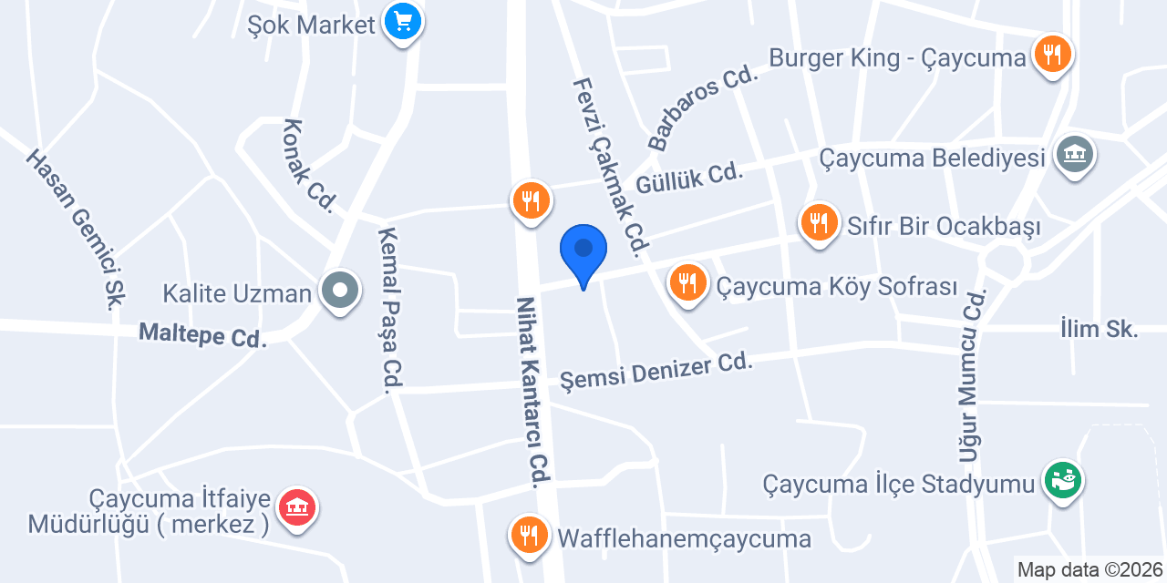 Gelincik Çiçek Evi konumu