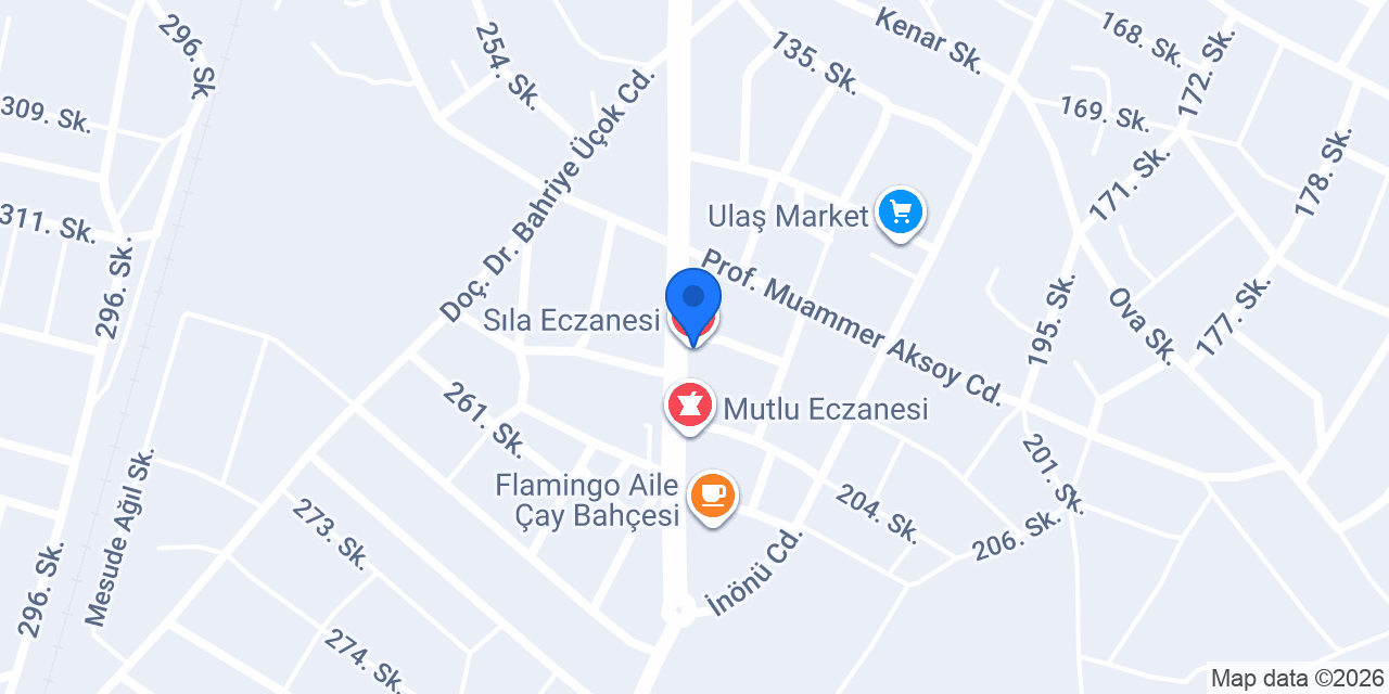 Sıla Eczanesi konumu