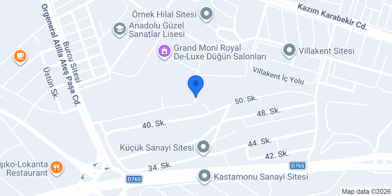Kastamonu SMMMO konumu