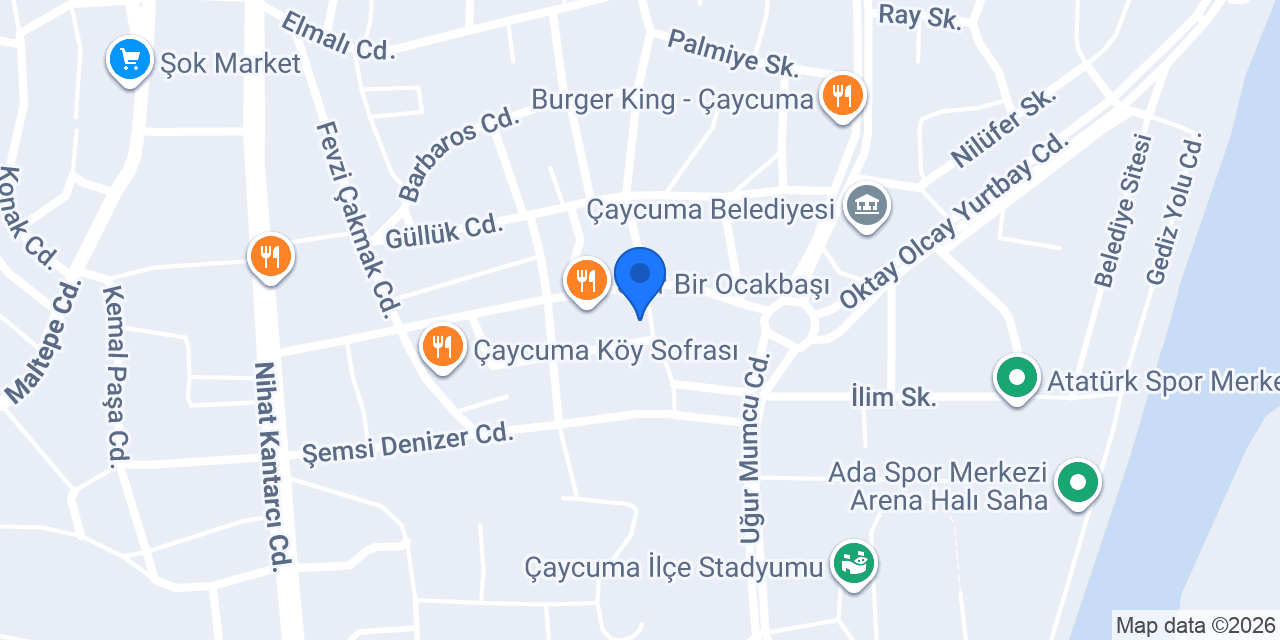 Sedir Peyzaj konumu