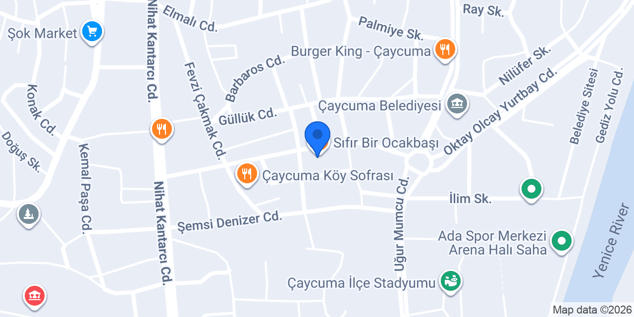 Aras Kargo Çaycuma Şubesi konumu