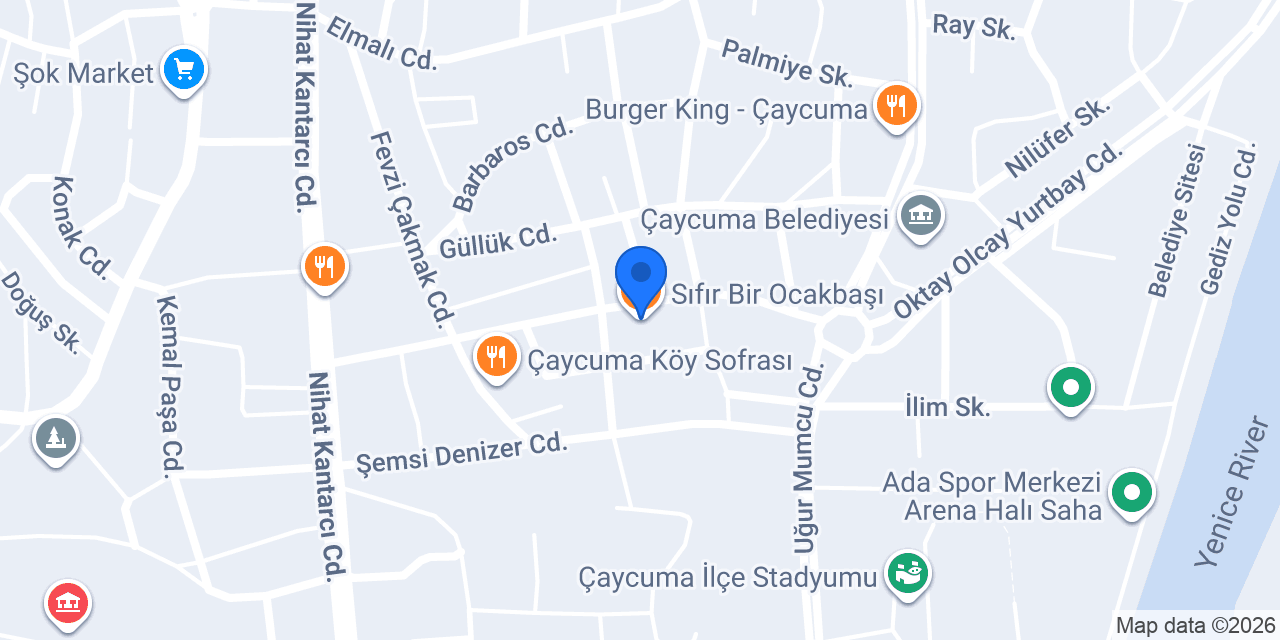 Sıfır Bir Ocakbaşı konumu