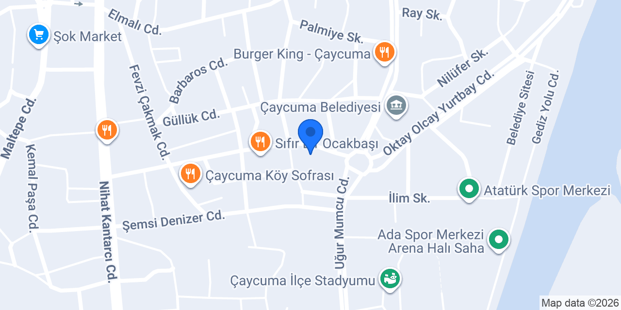 Komagene Çaycuma konumu