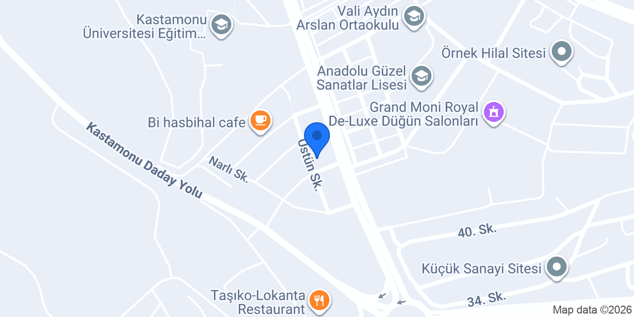 Karikatür Bi Kafe Kastamonu konumu