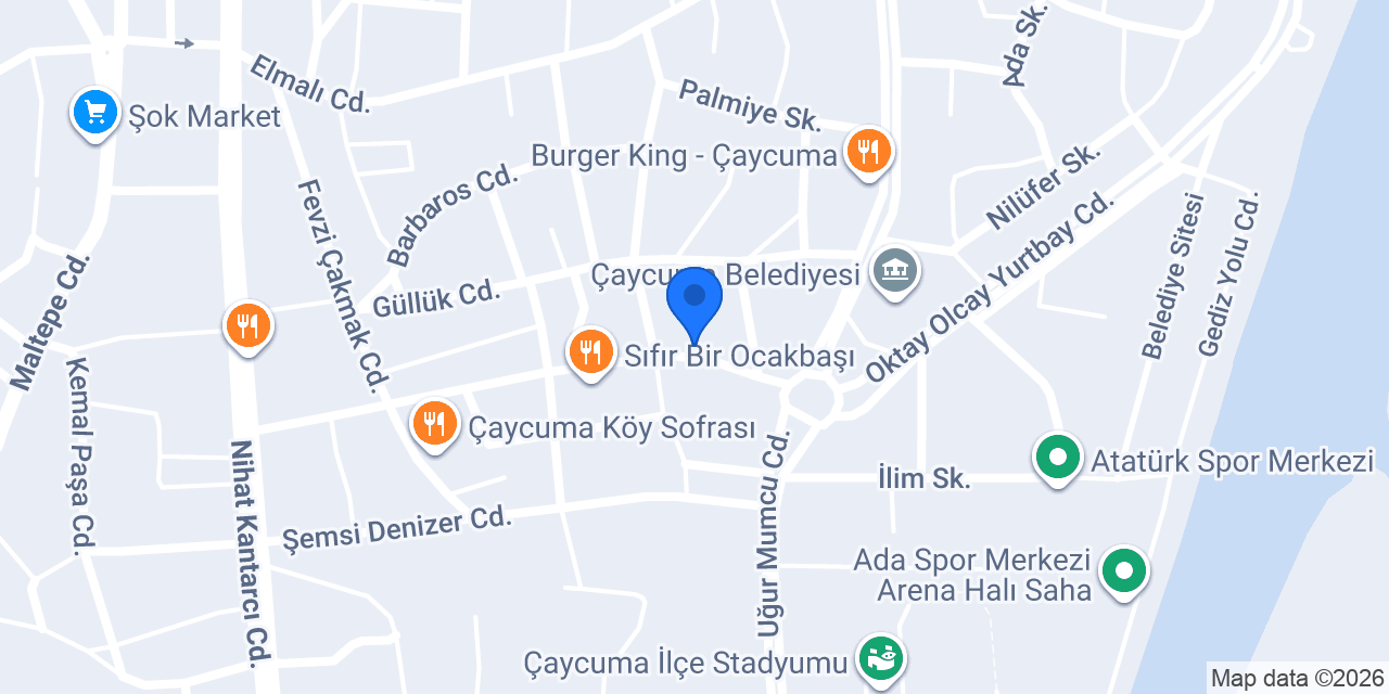 DHL eCommerce - Çaycuma Şubesi konumu